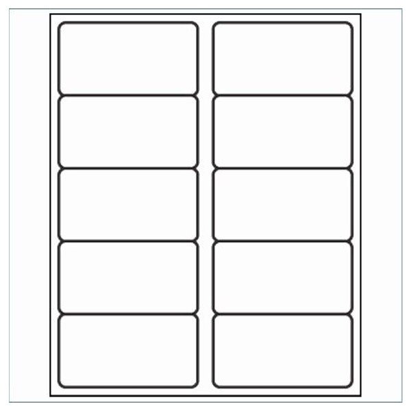 2" x 4" Shipping Label